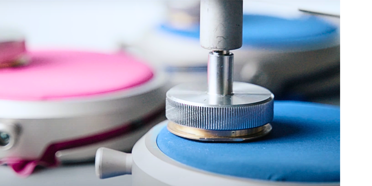 LDWR Abrasion Resistance Test LDWR abrasion resistance test machine on fabric samples