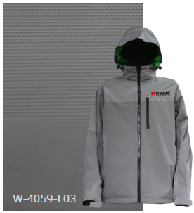 Combination-Weave Jacquard Jacket and Fabric Functional jacket made with combination-weave jacquard fabric